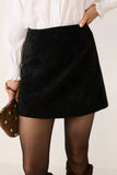 Ciera Suede Mini Skirt