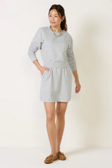 Vanna Sweatshirt Mini Dress