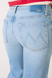 Mid Rise Rambler Zip Ankle Fray Jean