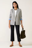 Marcia Plaid Blazer
