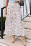 Holland Ivory Floral Maxi Skirt