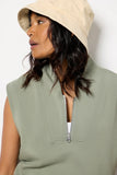 Loretta Half Zip Sweat