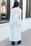 Campbell Ivory Knit Maxi Cardigan