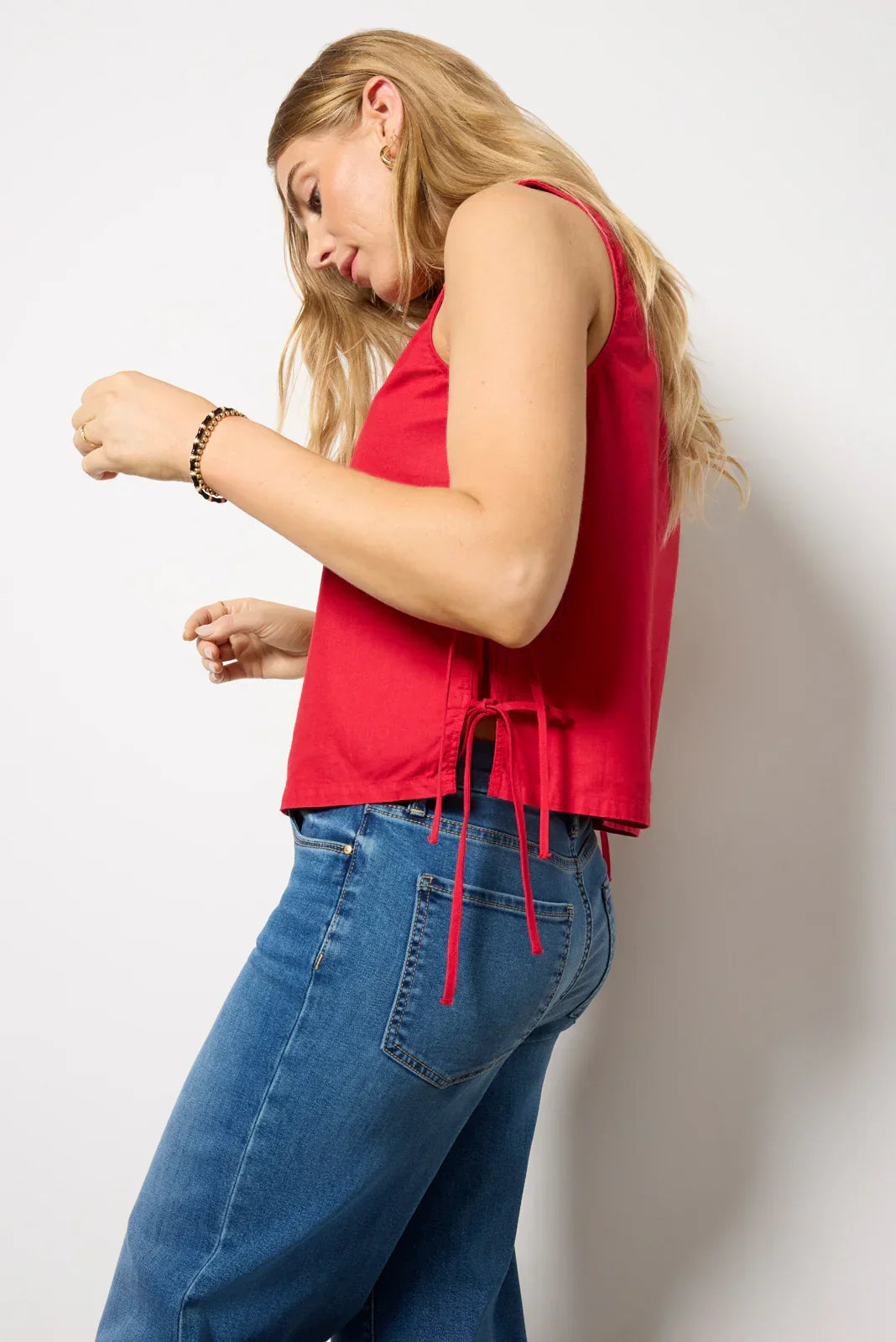 Gio Little Linen V Neck