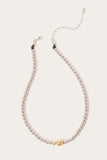 Vada TwoTone Bead Necklace