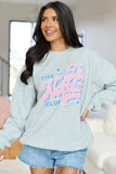 Do Nothing Club Light Grey Graphic Sweatshirt