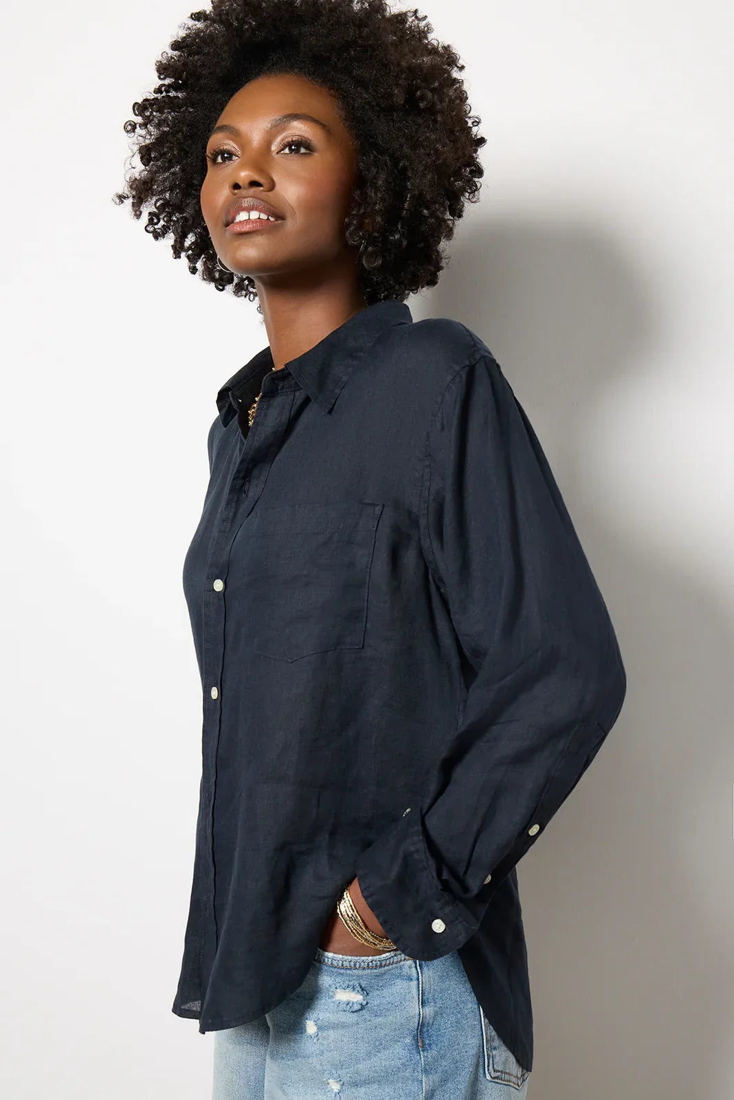 Kayla Shrunken Shirt