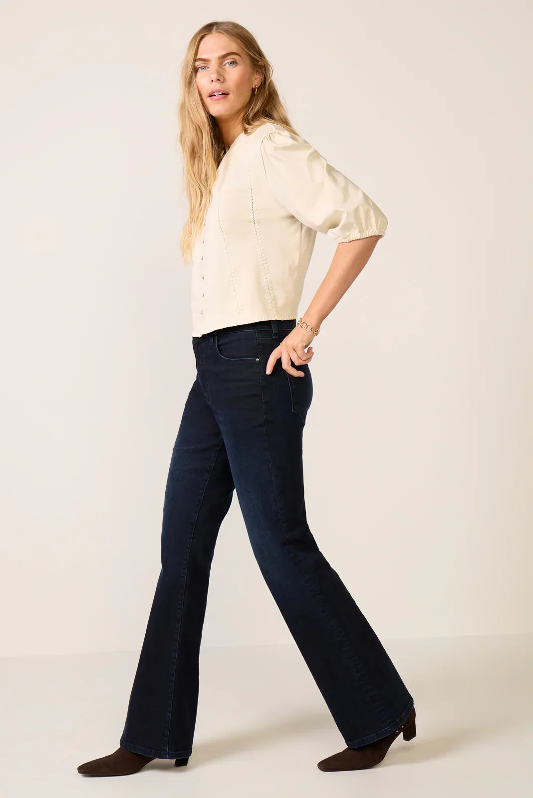 Vincent Faux Suede Top