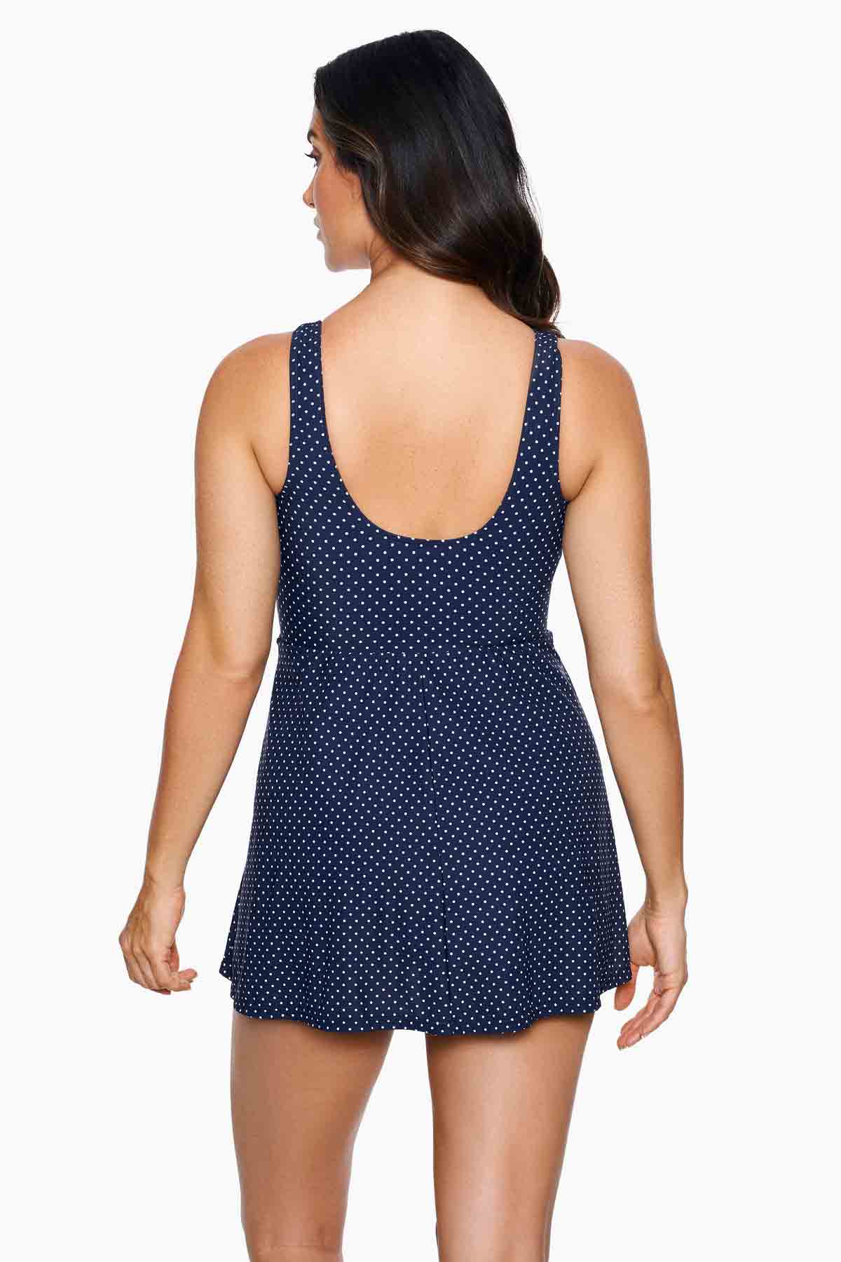Marais Swim Dress in Pin Point
