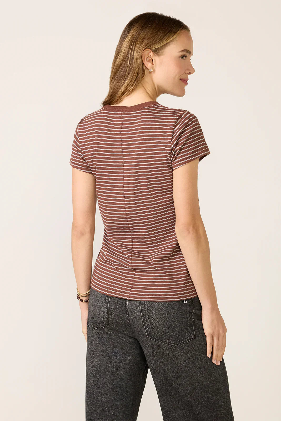The Slub Stripe Tee