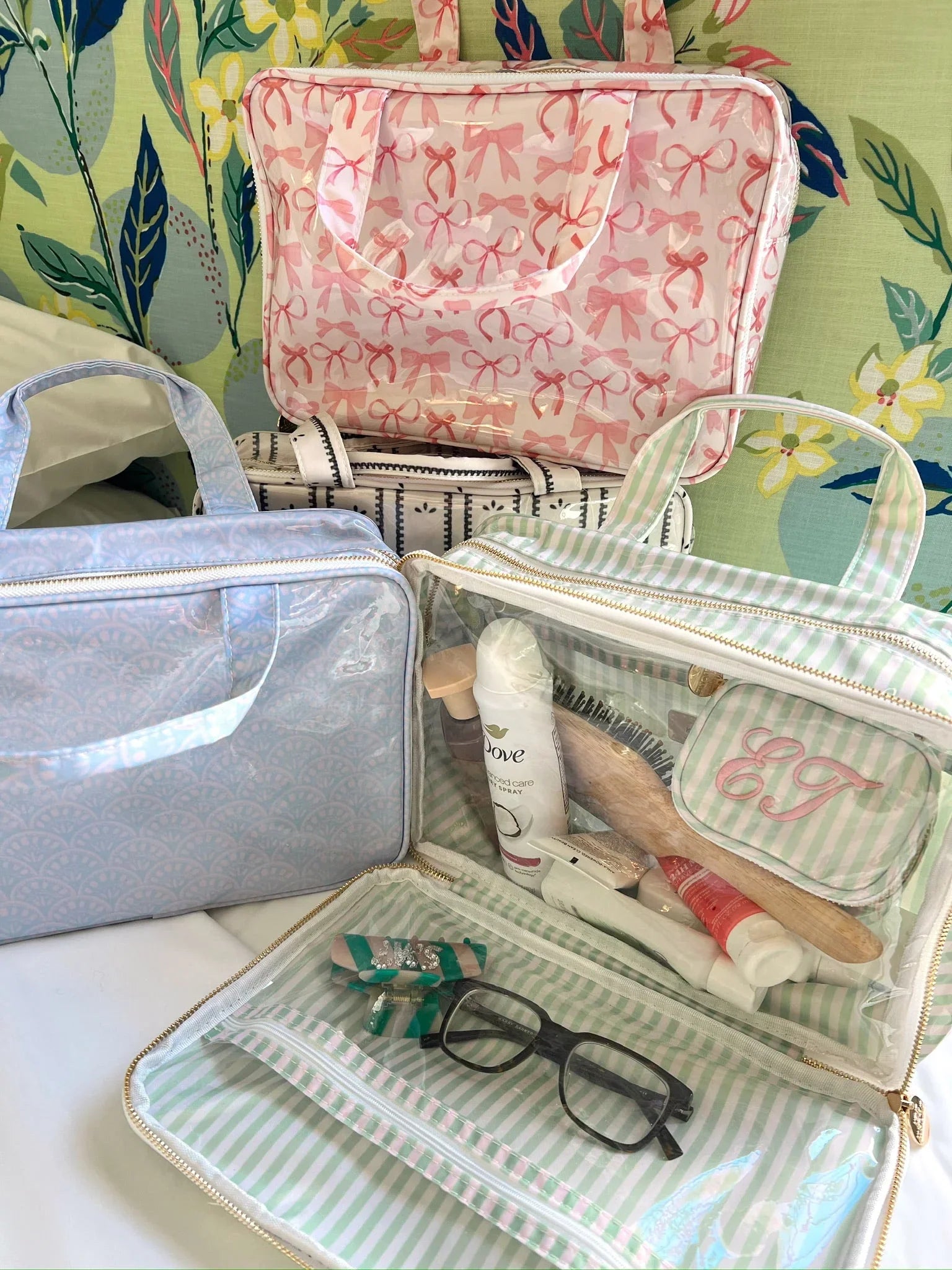 KenzKustomz Clear Coat Toiletry Case
