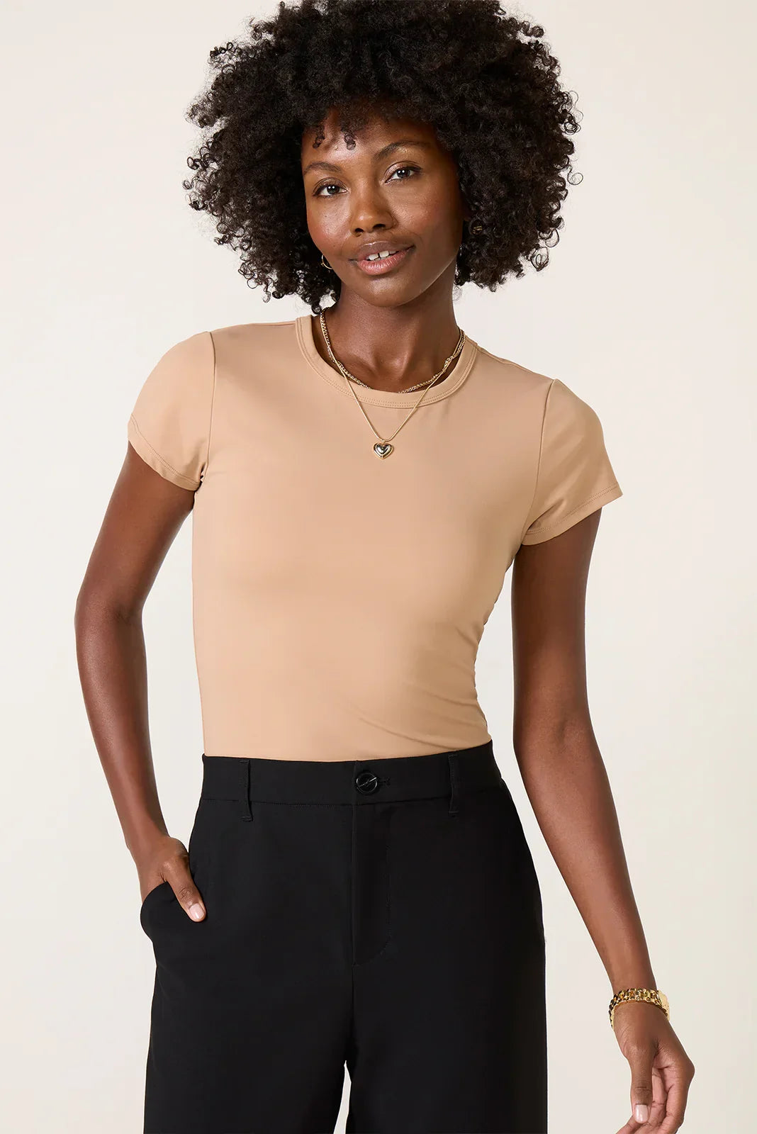 Harper So Smooth Crew Neck Tee