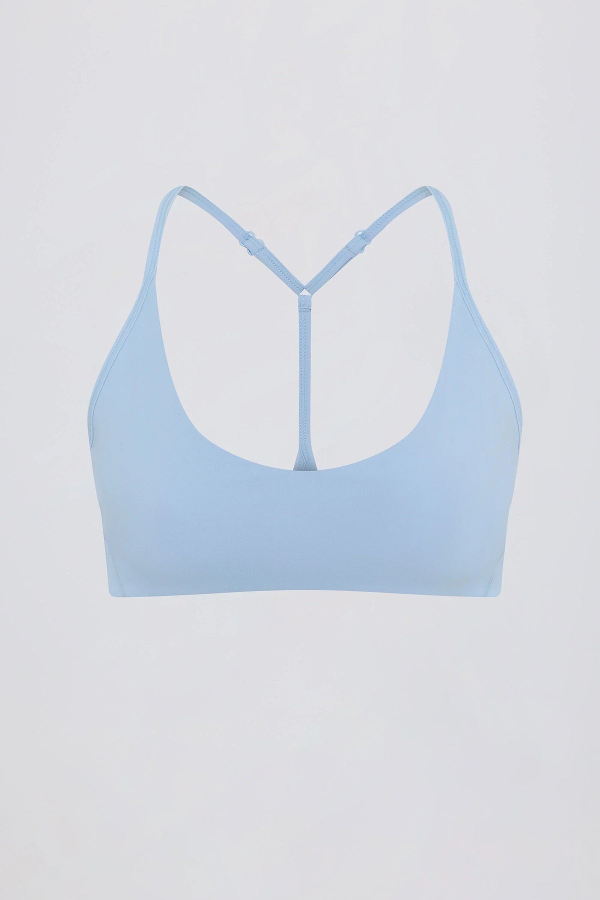 Soft Active Racerback Sports Bra in Sky