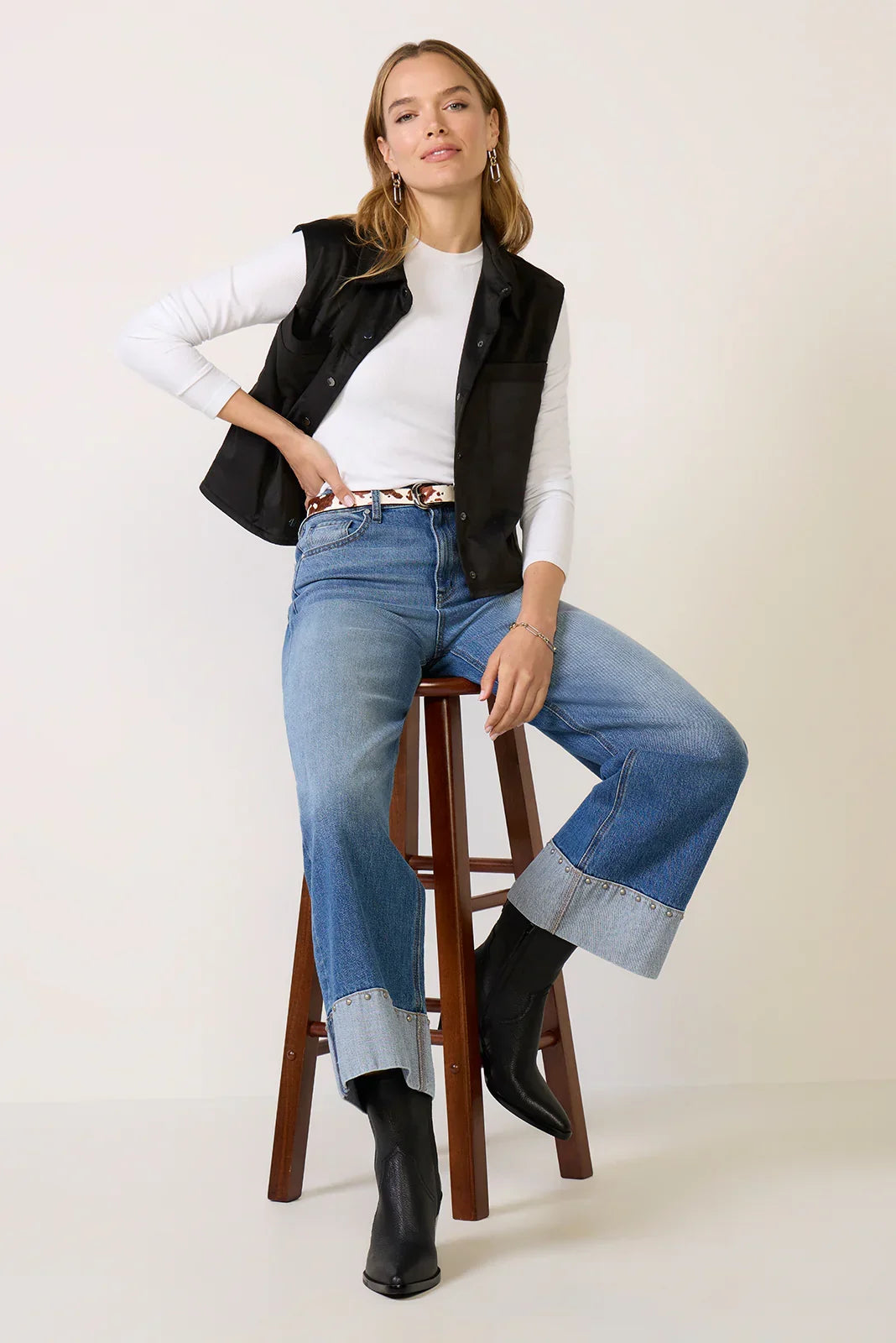 Rilo Rib Long Sleeve Top