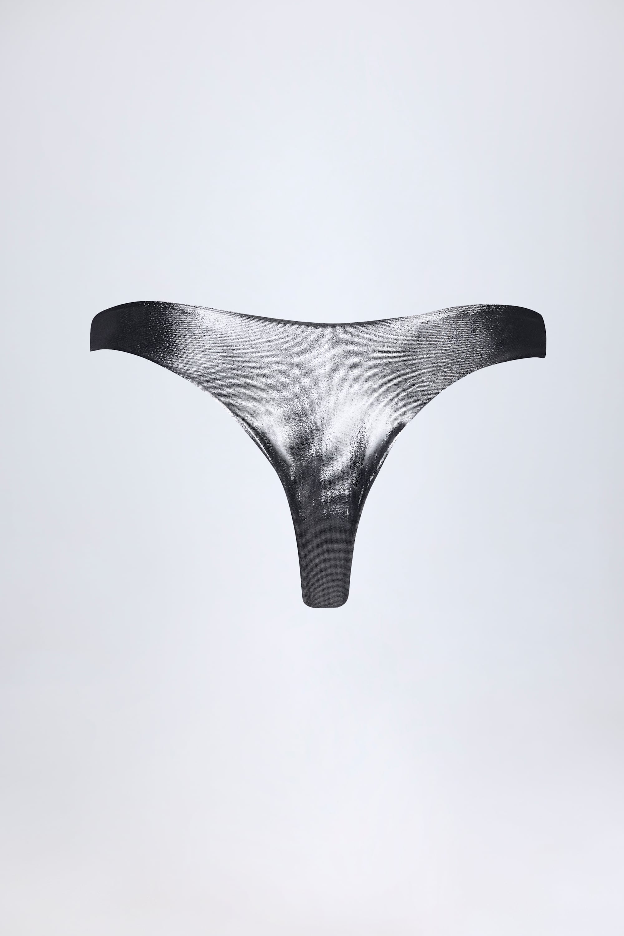 Cheeky Bikini Bottoms in Silver