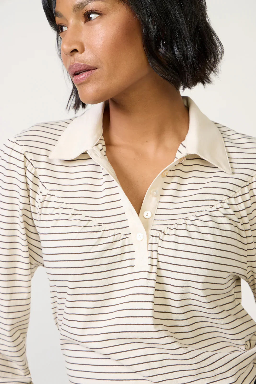 Cecilia Collared Top
