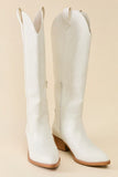 Shania White Cowboy Boots