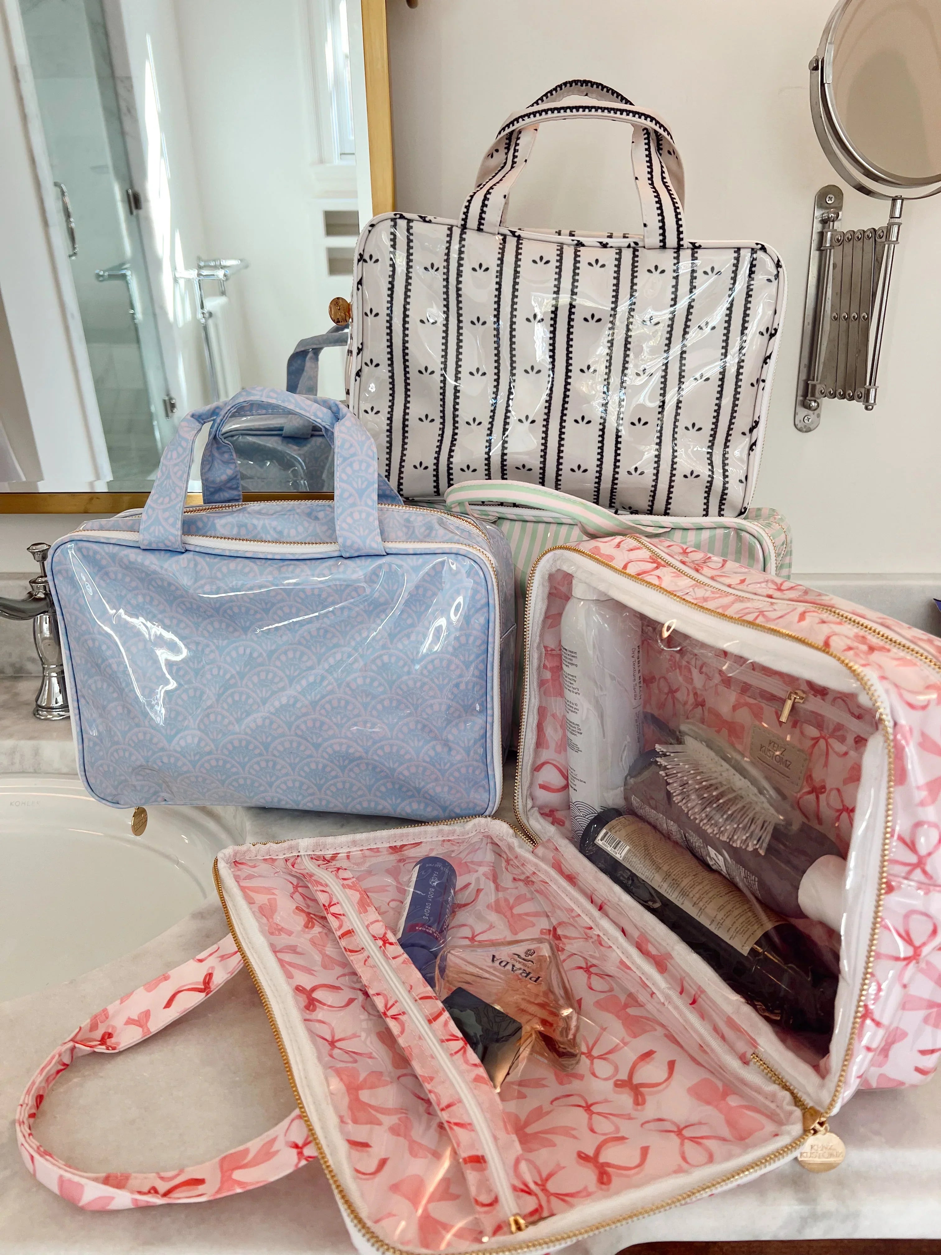 KenzKustomz Clear Coat Toiletry Case