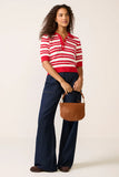 Monica Henley Polo Sweater