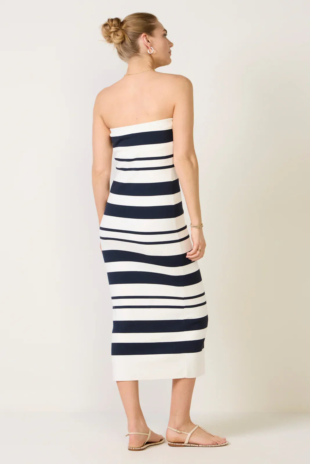 Maxime Knit Strapless Midi Dress