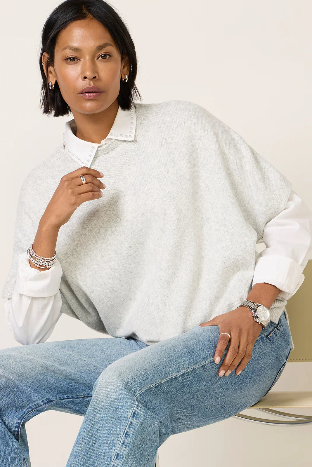 Easy Layering Shell Sweater