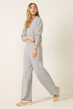 Cambrie Wide Leg Pintuck Pant