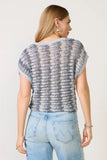 Ballast Crochet Stripe Top