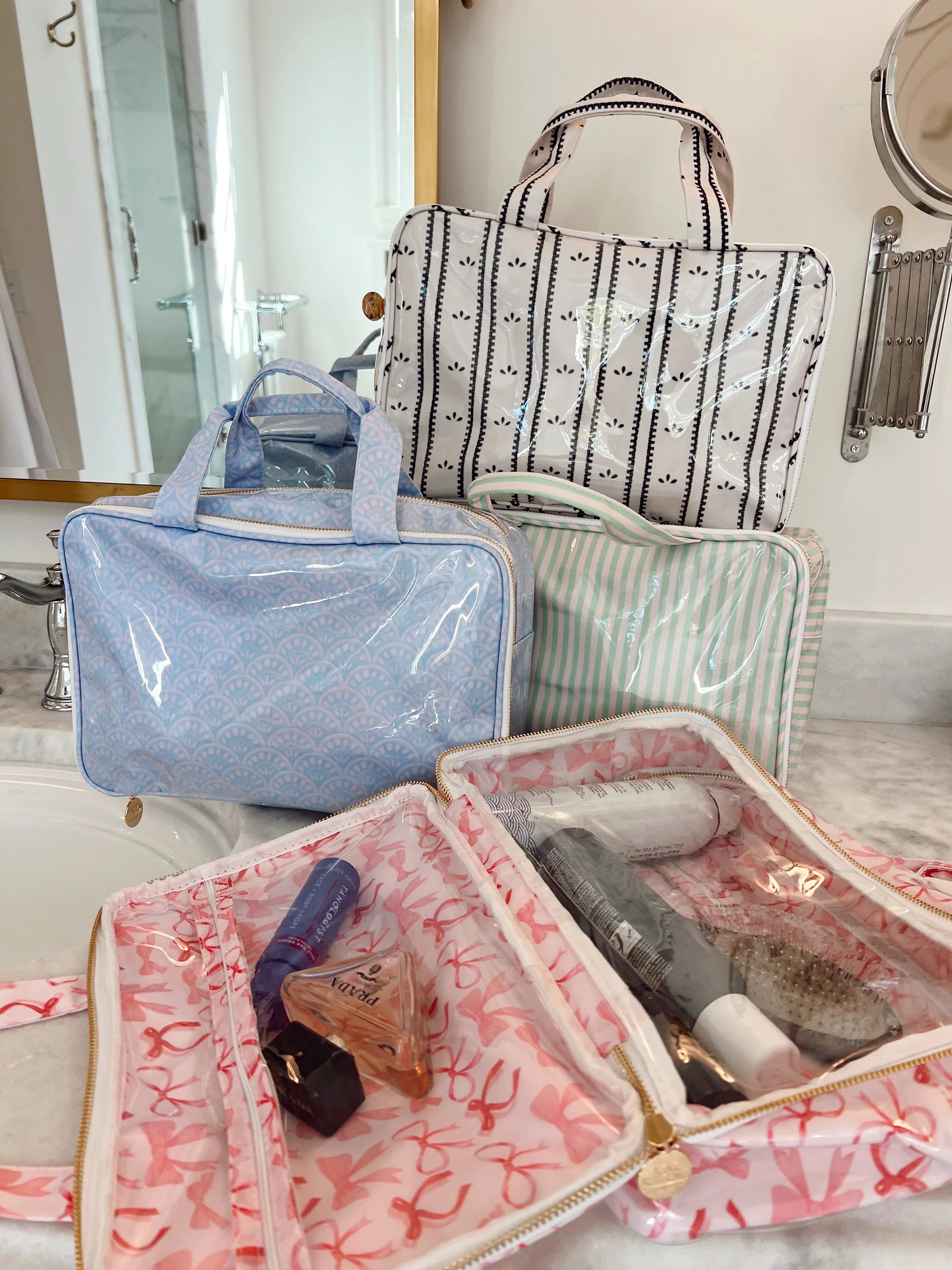 KenzKustomz Clear Coat Toiletry Case