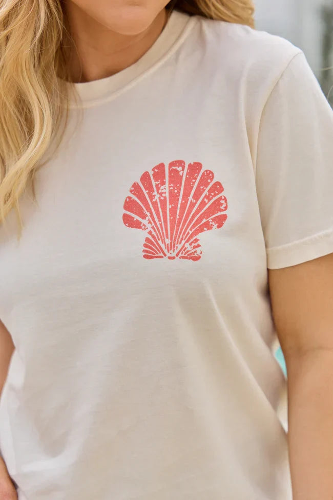 Sea La Vie Ivory Graphic Tee