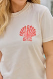Sea La Vie Ivory Graphic Tee