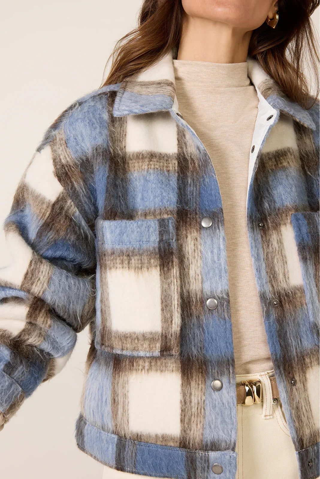 Marguerite Plaid Jacket