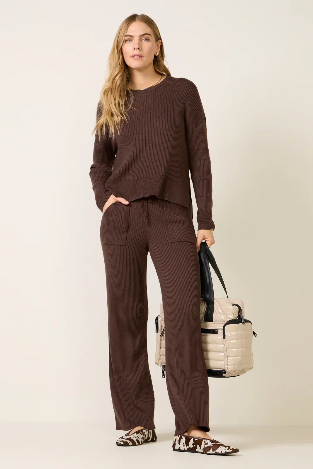 Frankie Rib Sweater Pant