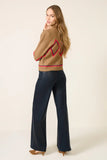 Coated Anessa Wide Leg Pant