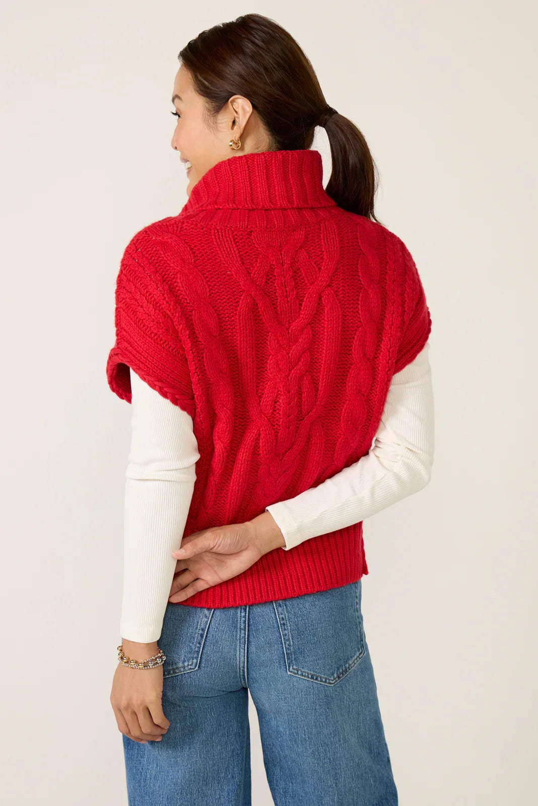 Angelica Cable Trim Vest