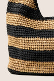 Raffia Shopper Tote