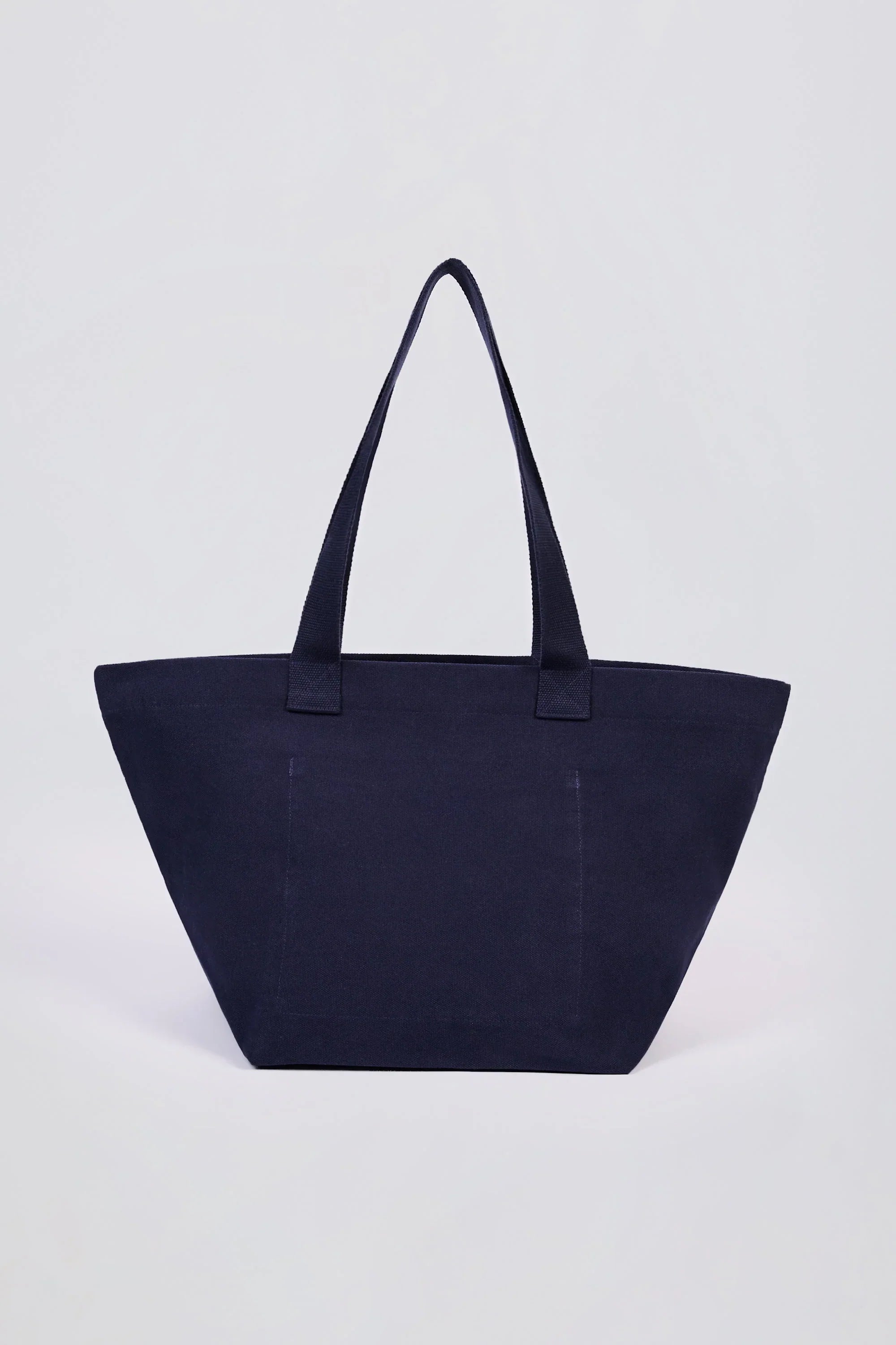 Oversized Tote Bag in Classic Navy