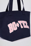 Oversized Tote Bag in Classic Navy