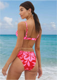 Oahu Underwire Bikini Top Hot Paradise