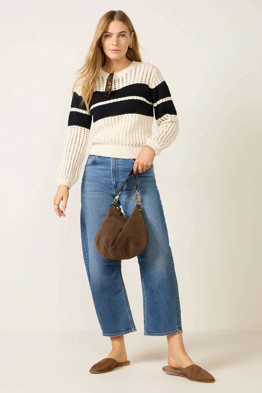 SPORTY OPENWORK POPOVER