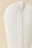 Shania White Cowboy Boots