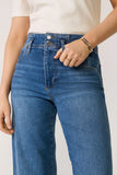 The Seamed Wide Trouser Crop