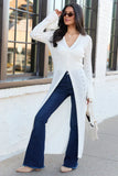 Campbell Ivory Knit Maxi Cardigan