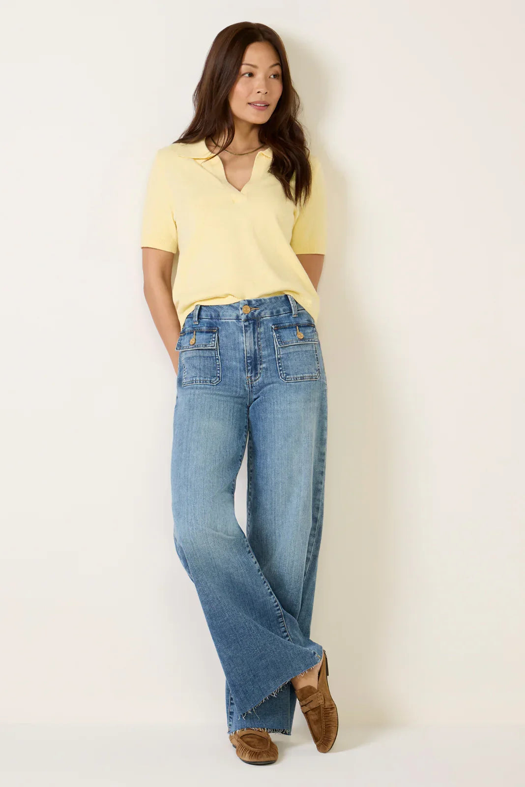 Bennie Polo Sweater Tee
