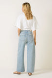 Arellia Skimmer W Outseam Panels Barrel Jean