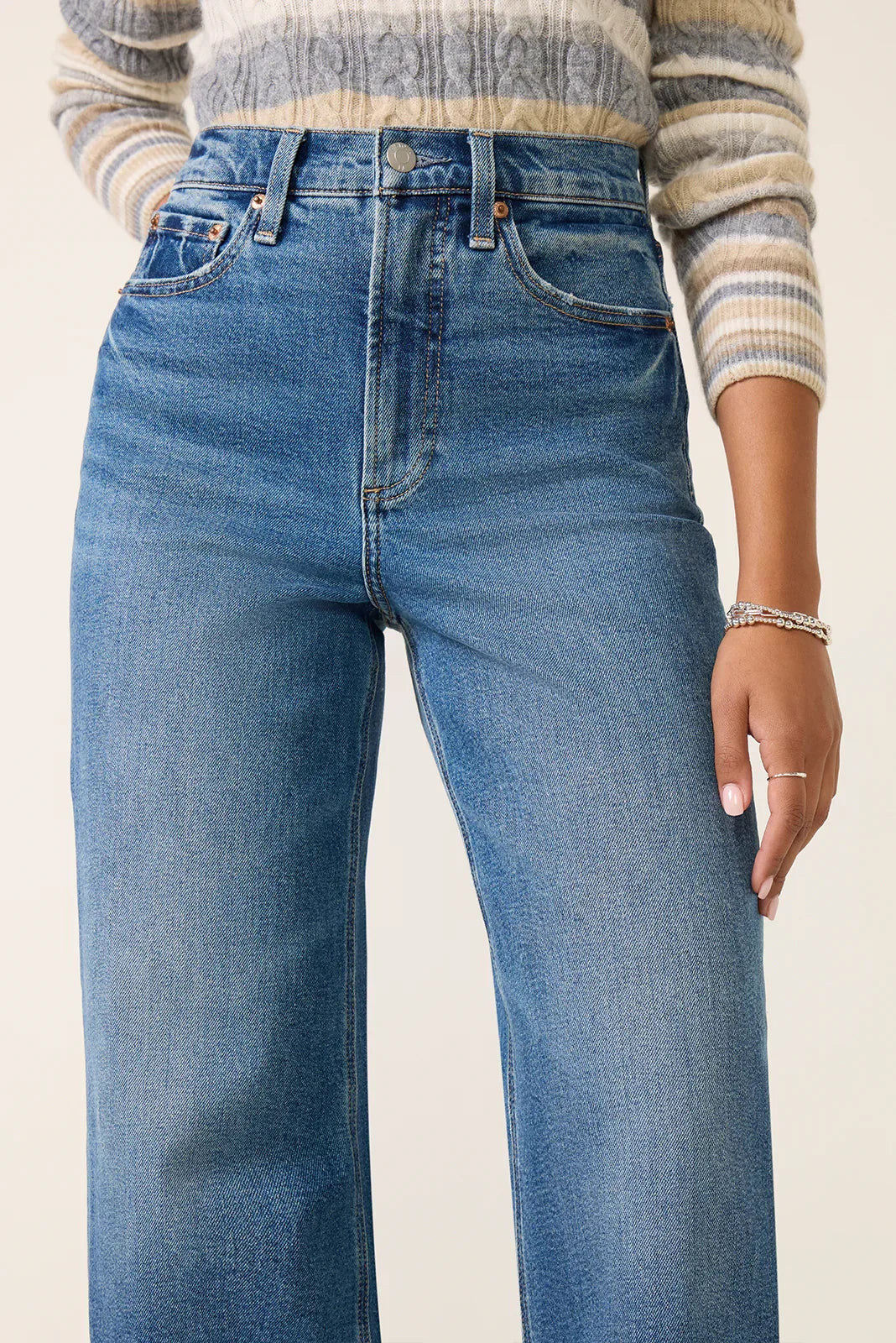 Petite Lana Wide Leg Jean