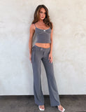 EMORY PANT GREY PINSTRIPE