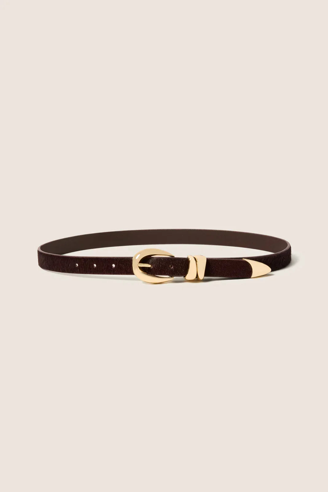 Declan Calf Hair Belt