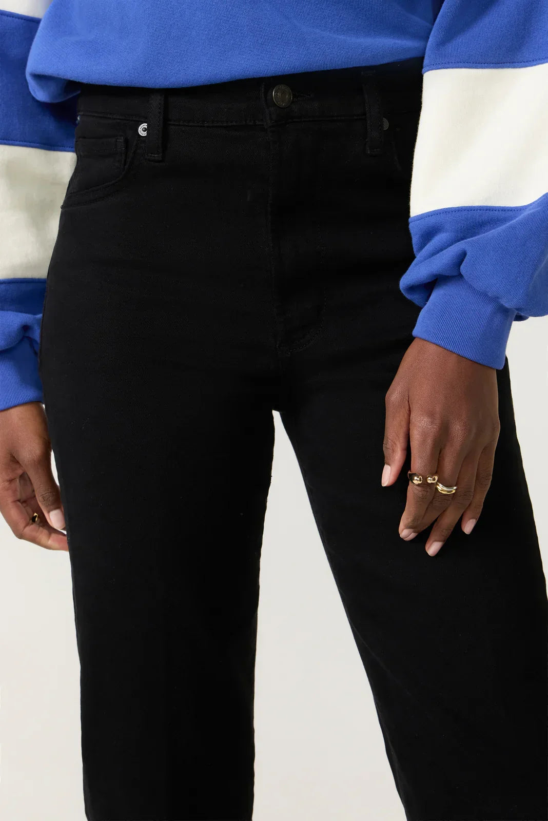 Caia High Rise Straight Jean