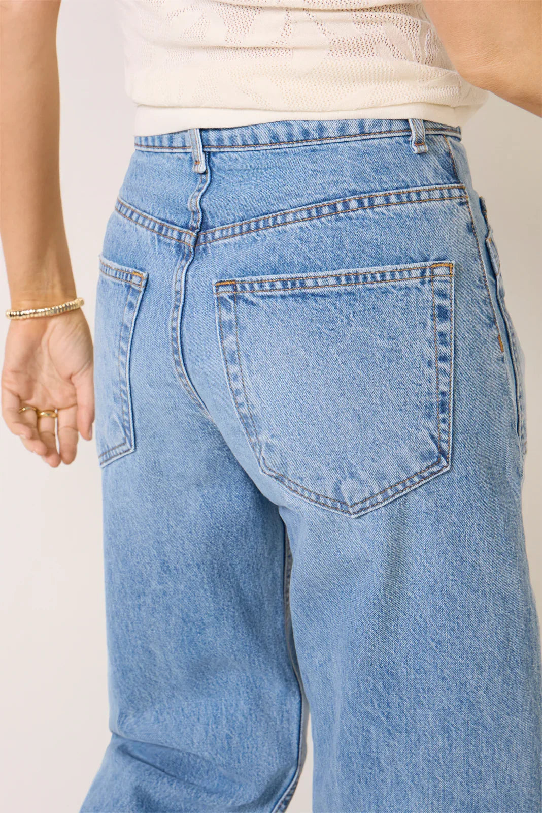 Twisted Barrel Jean