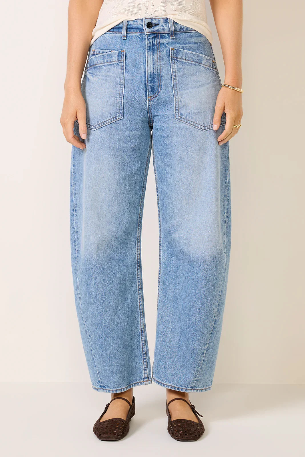 Twisted Barrel Jean